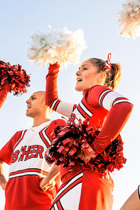 Bild einer Cheerleadergruppe