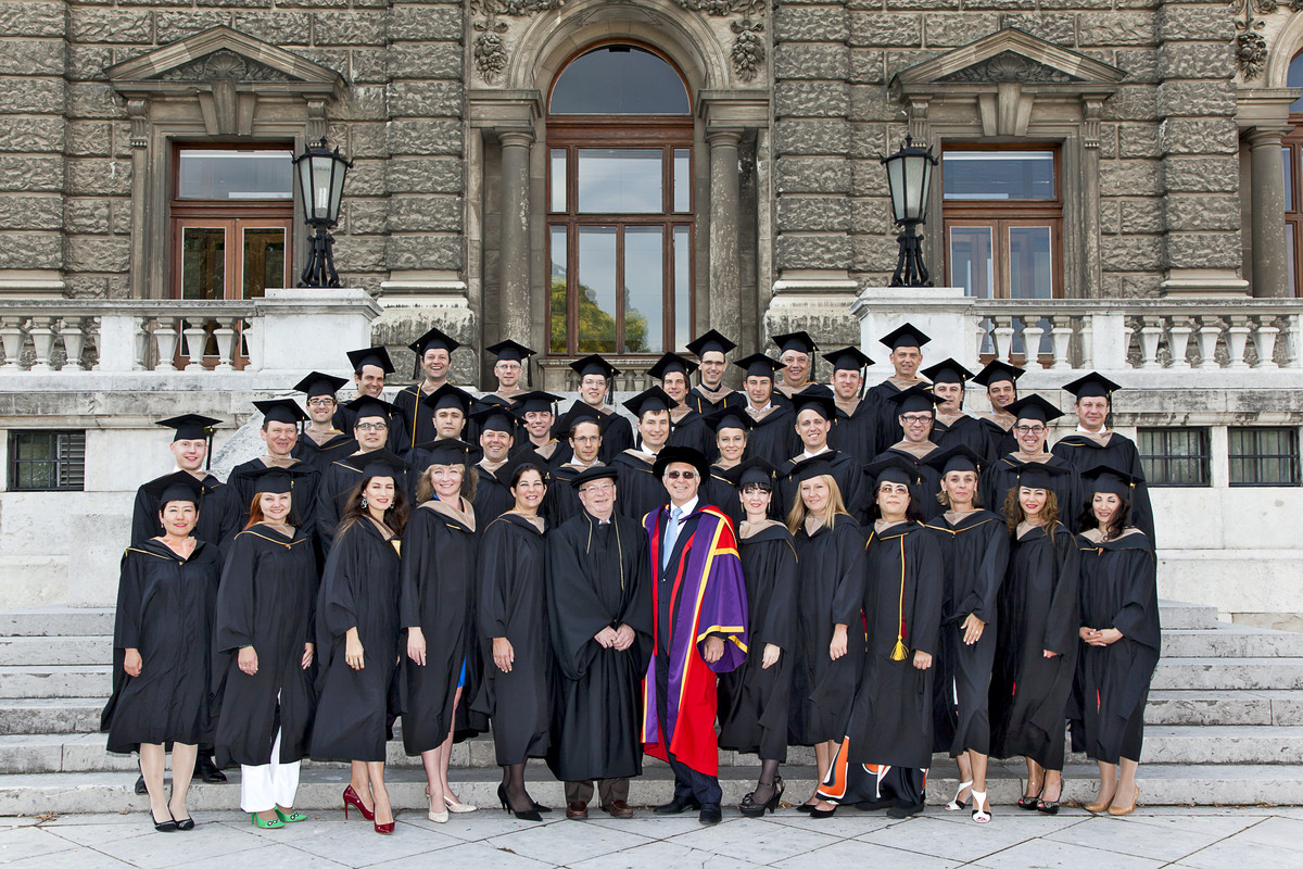 Graduation of the Global Executive MBA class of 2013