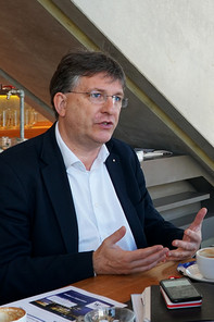 Dieter Scharitzer im Gespräch