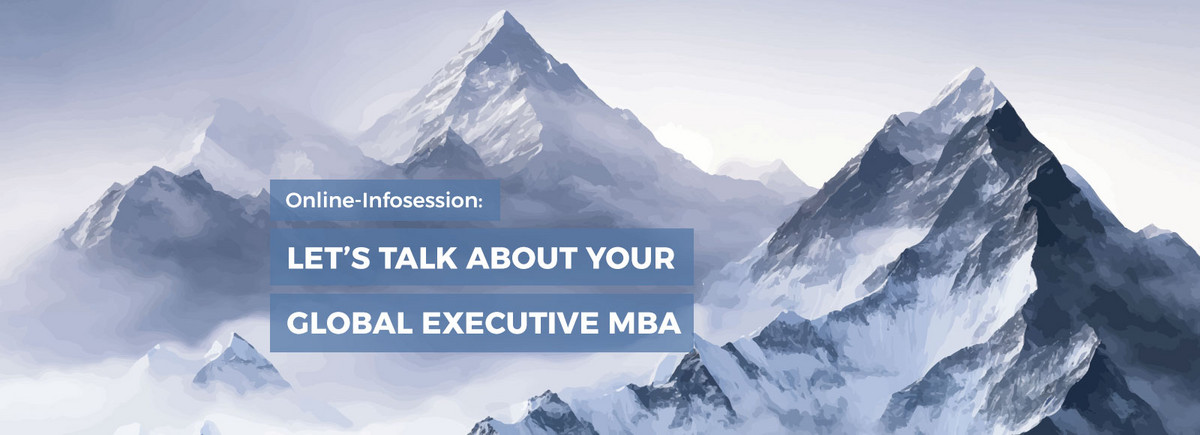 Online-Infosession: Let´s talk about your Global Executive MBA!