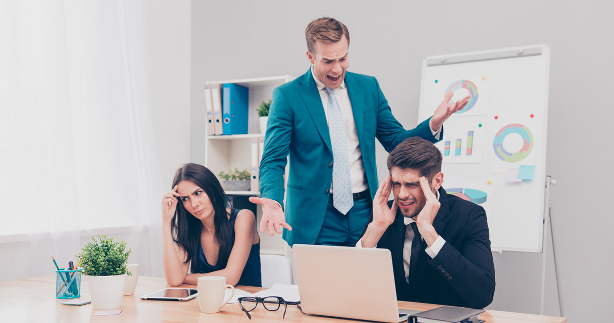 Doesn't have to bet this way: frustration in the team because of incorrect project management. Image: shutterstock - Roman Samborskyi