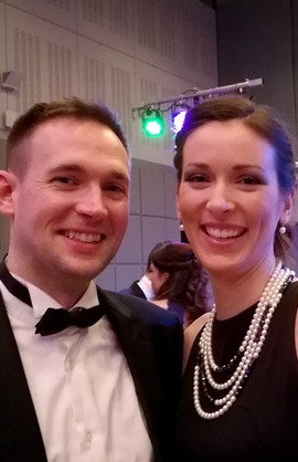 Picture of a MBA-alumnus at the ball