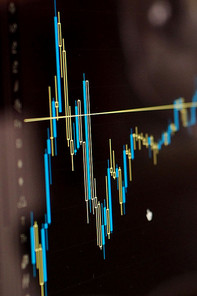 Graph of stock changes