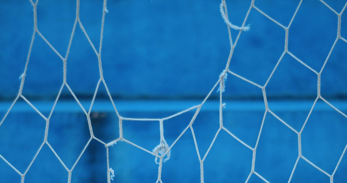 Pic of a net with a hole