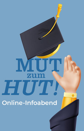 Online-Infoabend: Master (CE) Leadership & Unternehmensführung - Mut zum Hut!