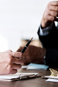 Picture of two hands of people talking to each other