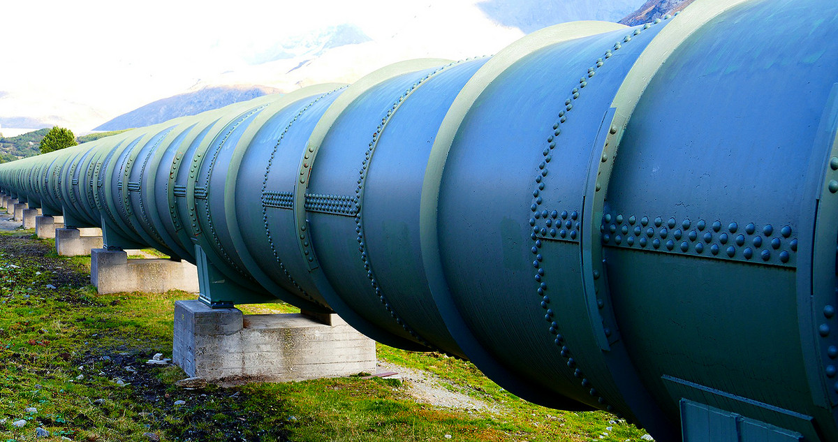 Foto einer Pipeline