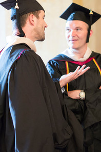 Global Executive MBA alumni at the graduation ceremony