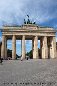 Das Brandenburger Tor in Berlin
