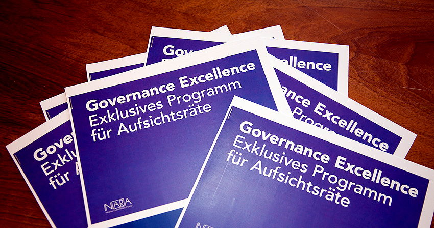 Programmheft von Governance Excellence