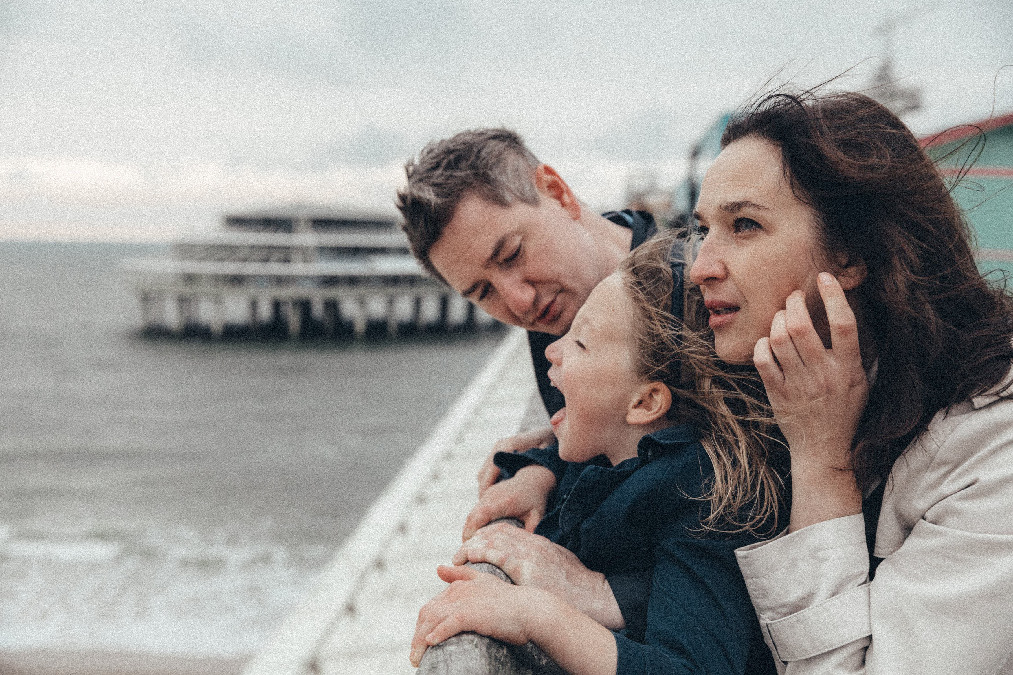 Yury with his family