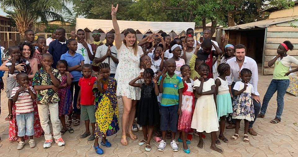 Eliza Elena Gereanu in Bangui, Central African Republic